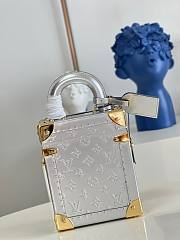 Louis Vuitton camera box silver  - 2