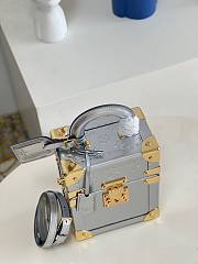 Louis Vuitton camera box silver  - 5