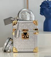 Louis Vuitton camera box silver  - 1