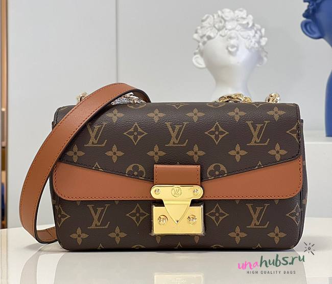 Louis Vuitton Marceau Brown Monogram Bag - 1