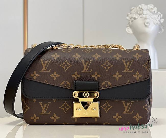 Louis Vuitton Marceau Black Monogram Bag - 1