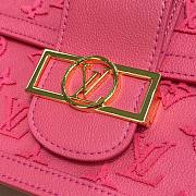  Louis Vuitton Dauphine Rose Fluo Pink Bag - 2