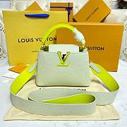 Louis Vuitton Capucines Mini White/Green Bag - 1