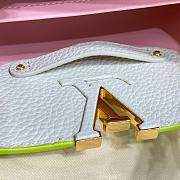 Louis Vuitton Capucines Mini White/Green Bag - 3