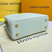 Louis Vuitton Capucines Mini White/Green Bag - 2