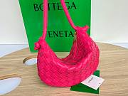 Bottega Veneta Turn Medium Pink Intrecciato Leather Bag - 4