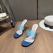 Fendi blue heeled sandal - 6