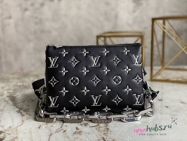 Louis Vuitton coussin black PM M57791  - 1