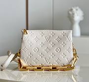 Louis Vuitton coussin white BB red bag - 1