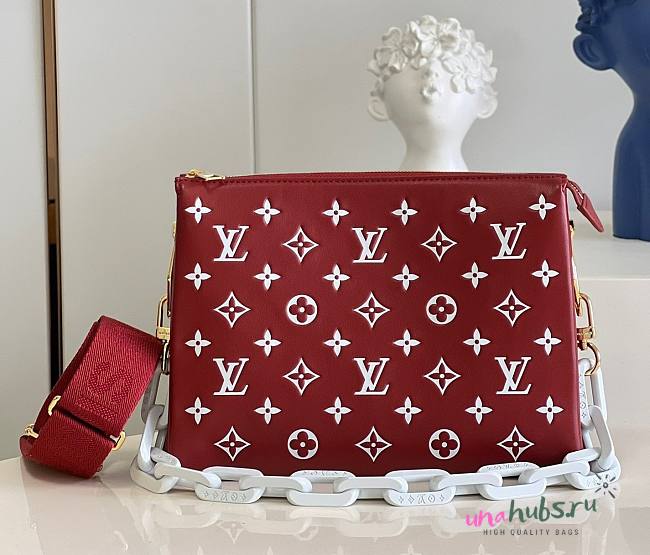 Louis Vuitton coussin PM red bag - 1