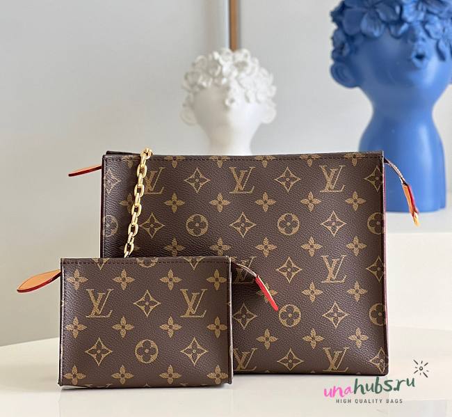 Louis Vuitton Toiletry Pouch On Chain Bag - 1