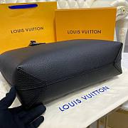 Louis Vuitton Giant Cabas Voyage Black Leather Bag - 6