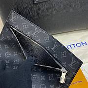 Louis Vuitton Giant Cabas Voyage Black Leather Bag - 5