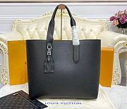 Louis Vuitton Giant Cabas Voyage Black Leather Bag - 1