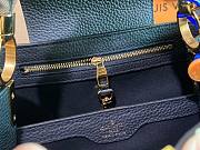 Louis Vuitton Capucines MM Black Bag - 6