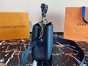 Louis Vuitton Capucines MM Black Bag - 3