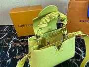 Louis Vuitton Capucines MM Yellow Bag - 5