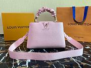 Louis Vuitton Capucines MM Pink Bag - 1