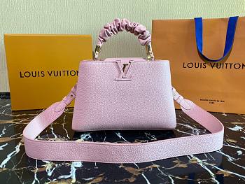 Louis Vuitton Capucines MM Pink Bag