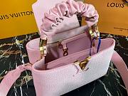 Louis Vuitton Capucines MM Pink Bag - 6