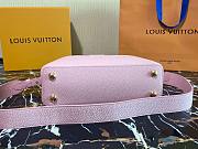 Louis Vuitton Capucines MM Pink Bag - 3