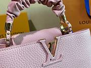 Louis Vuitton Capucines MM Pink Bag - 4