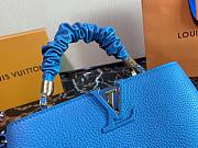 Louis Vuitton Capucines MM Blue Bag - 2