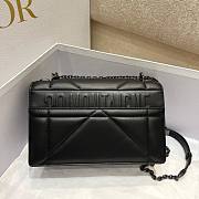 Dior Montaige all black leather bag - 3