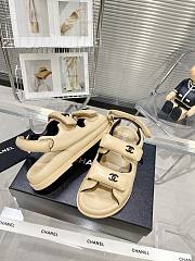 Chanel beige sandals - 6