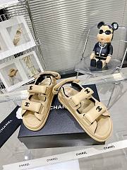 Chanel beige sandals - 3