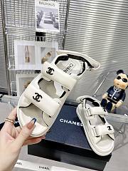 Chanel white sandals - 6