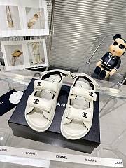 Chanel white sandals - 1