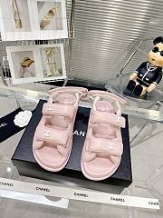 Chanel pink sandals - 1