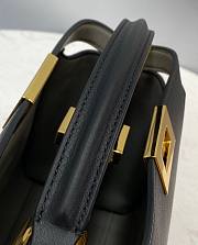 Fendi Medium Peekaboo Leather Black Bag - 2