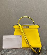 Peekaboo ISeeU Medium Yellow leather bag - 2