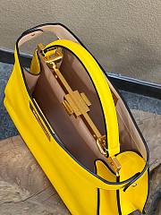 Peekaboo ISeeU Medium Yellow leather bag - 3