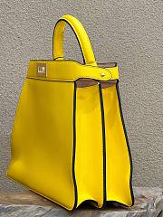 Peekaboo ISeeU Medium Yellow leather bag - 4