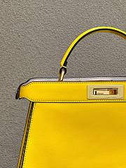 Peekaboo ISeeU Medium Yellow leather bag - 6