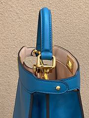 Peekaboo ISeeU Medium Blue leather bag - 2