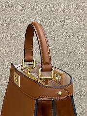 Peekaboo ISeeU Medium Brown leather bag - 3