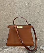 Peekaboo ISeeU Medium Brown leather bag - 2