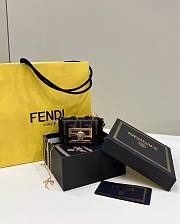 Fendi Baguette chain super mini bag - 6