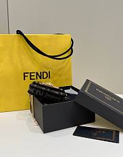 Fendi Baguette chain super mini bag - 5