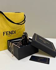 Fendi Baguette chain super mini bag - 4