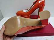 Valentino orange patent high heel - 3