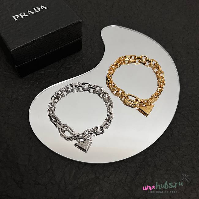 Prada silver / gold bracelet  - 1
