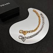 Prada silver / gold bracelet  - 3