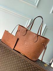 Louis Vuitton brown MM neverfull bag - 1