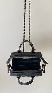 Chanel Vanity Case Calfskin Black Bag - 6
