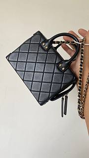 Chanel Vanity Case Calfskin Black Bag - 3
